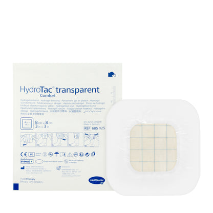 Hartmann HydroTac Transparent  Comfort 8X8Cm 10 Pieces