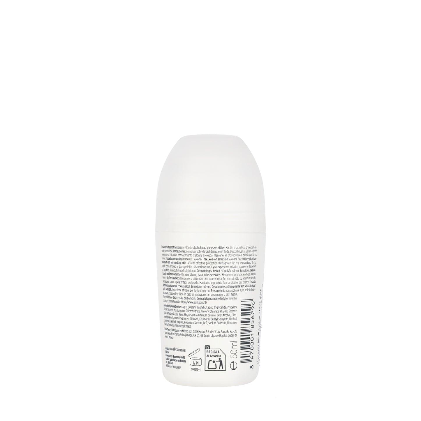 Isdin Lambda Control Deodorant [Alcohol Free] 50 Ml