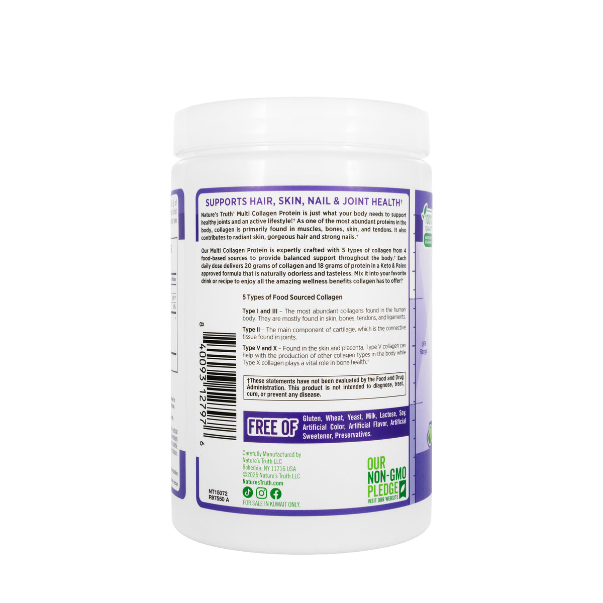Nature’s Truth Multi Collagen Protein 255gm