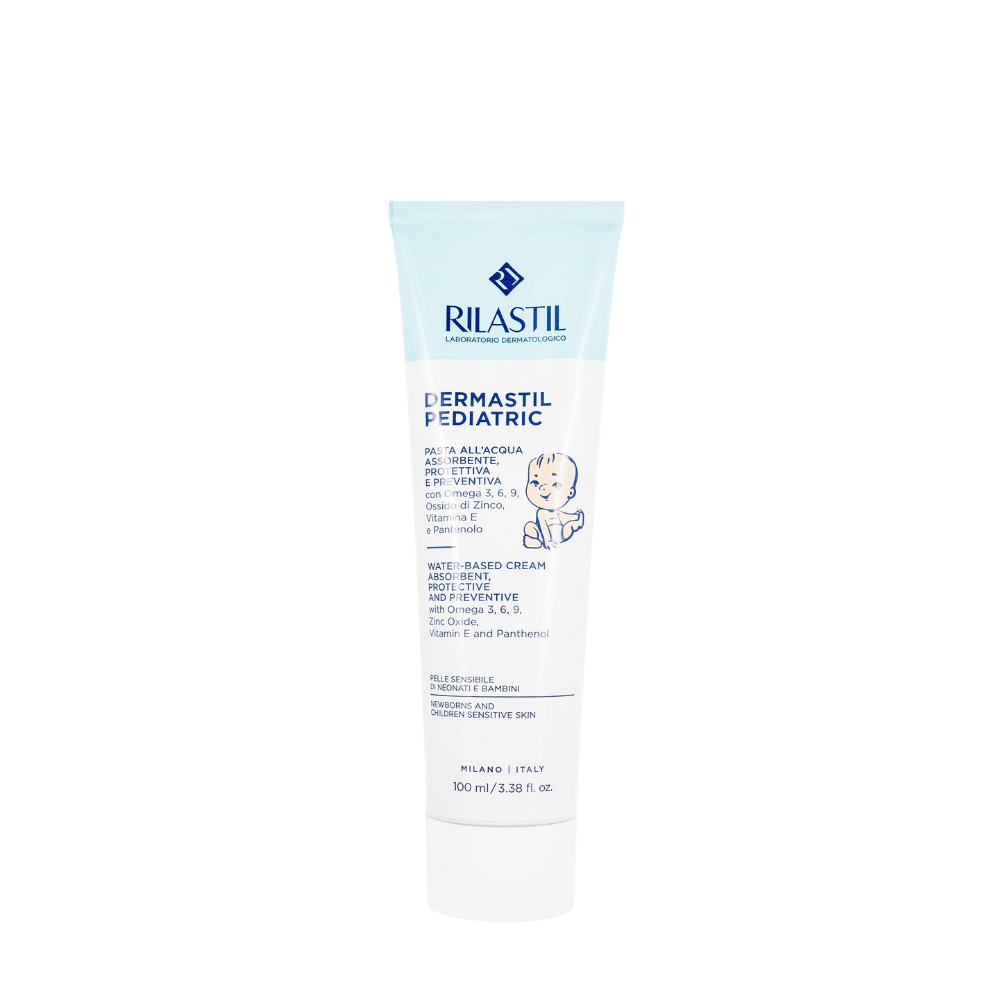 Rilastil Dermastil Pediatric Water Based Cream 100 Ml