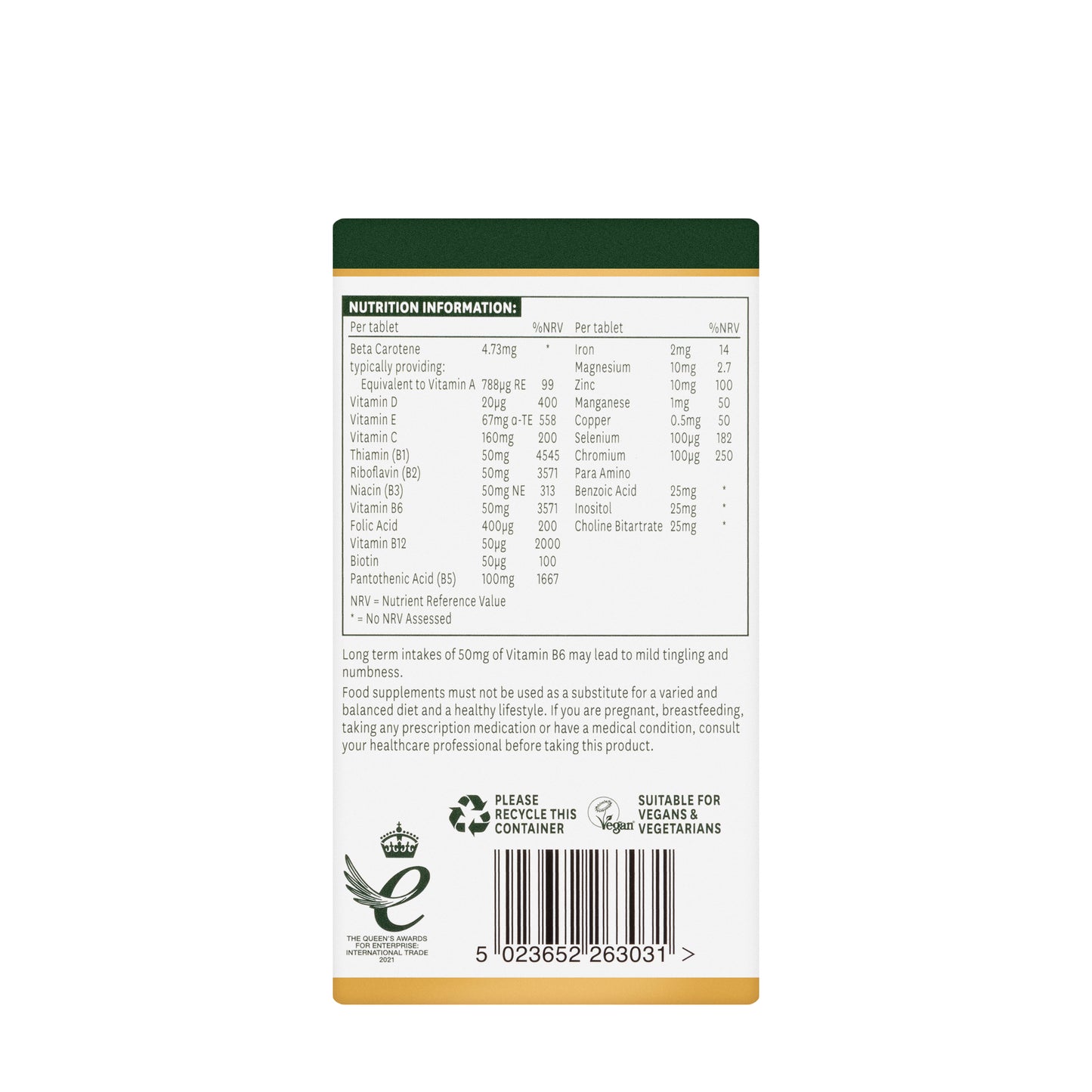 Natures Aid Quantum 30 Tablet