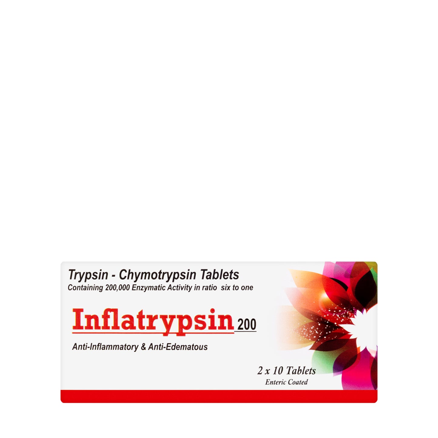 Inflatrypsin 200Mg 20Tabets