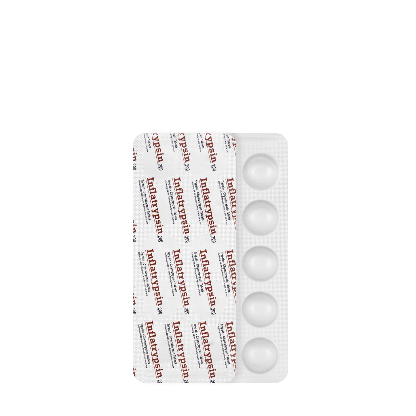 Inflatrypsin 200Mg 20Tabets