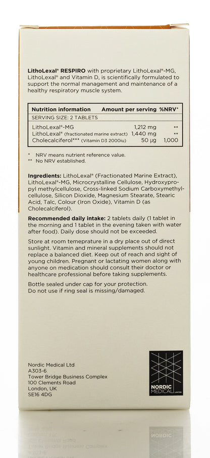 Litholexal Respiro 60 Tablet