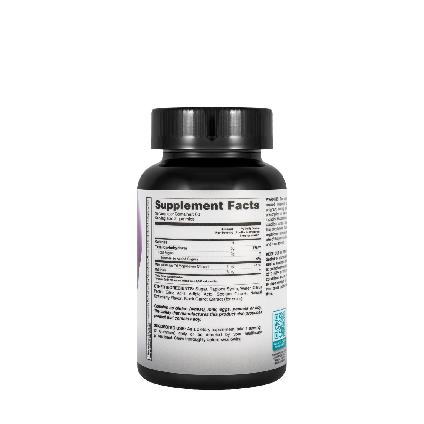 Livs Sleep Melatonin & Magnesium 60 Gummies