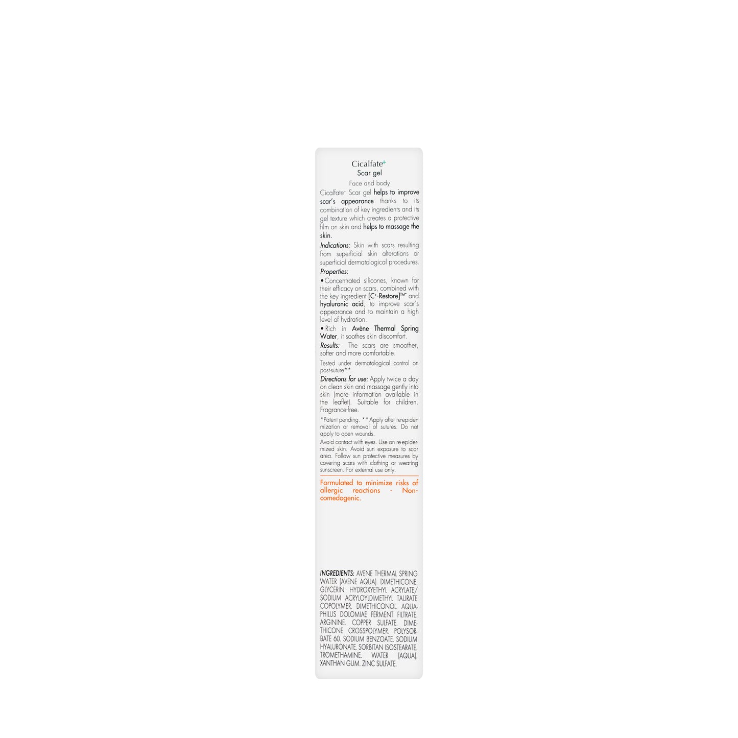 Avène Cicalfate[+] Scar Gel 30Ml