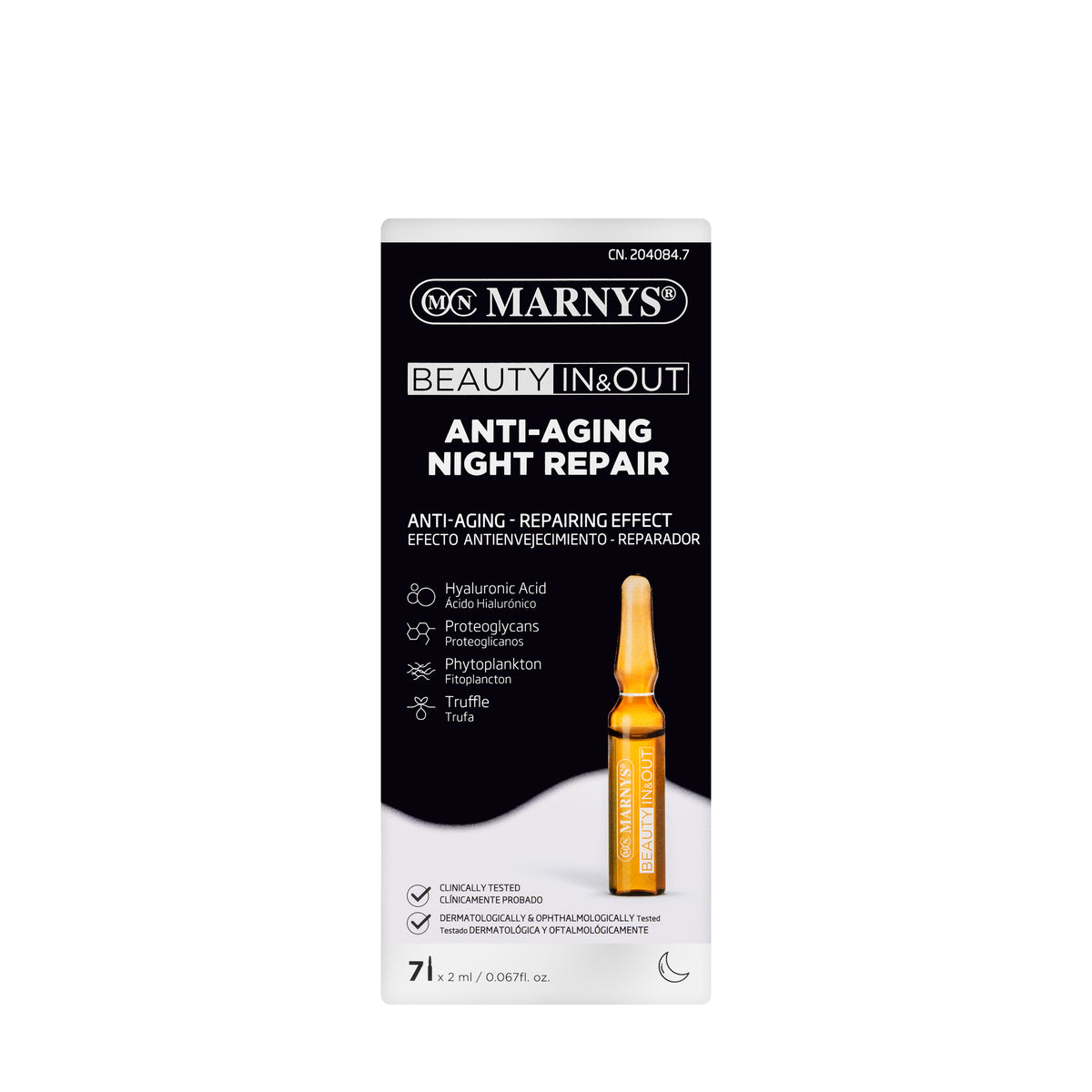 Marnys Beauty In and Out Anti Aging Night Ampule 7X2Ml