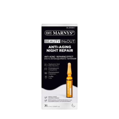 Marnys Beauty In and Out Anti Aging Night Ampule 7X2Ml