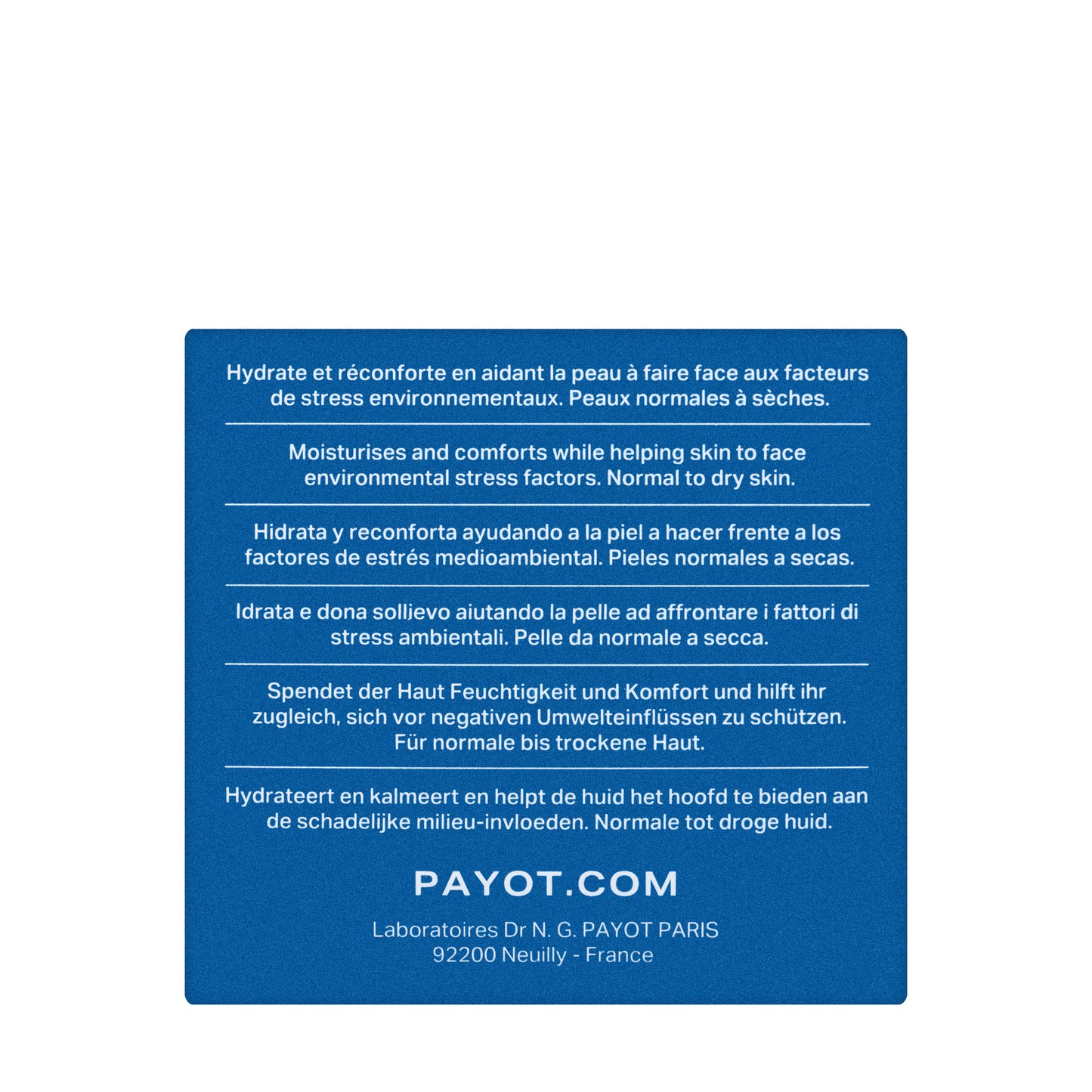Payot Source Adaptogen Moisturizing Cream 50 Ml