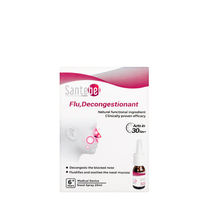 Santebel Flu Decongestionant Nasal Spray 20Ml