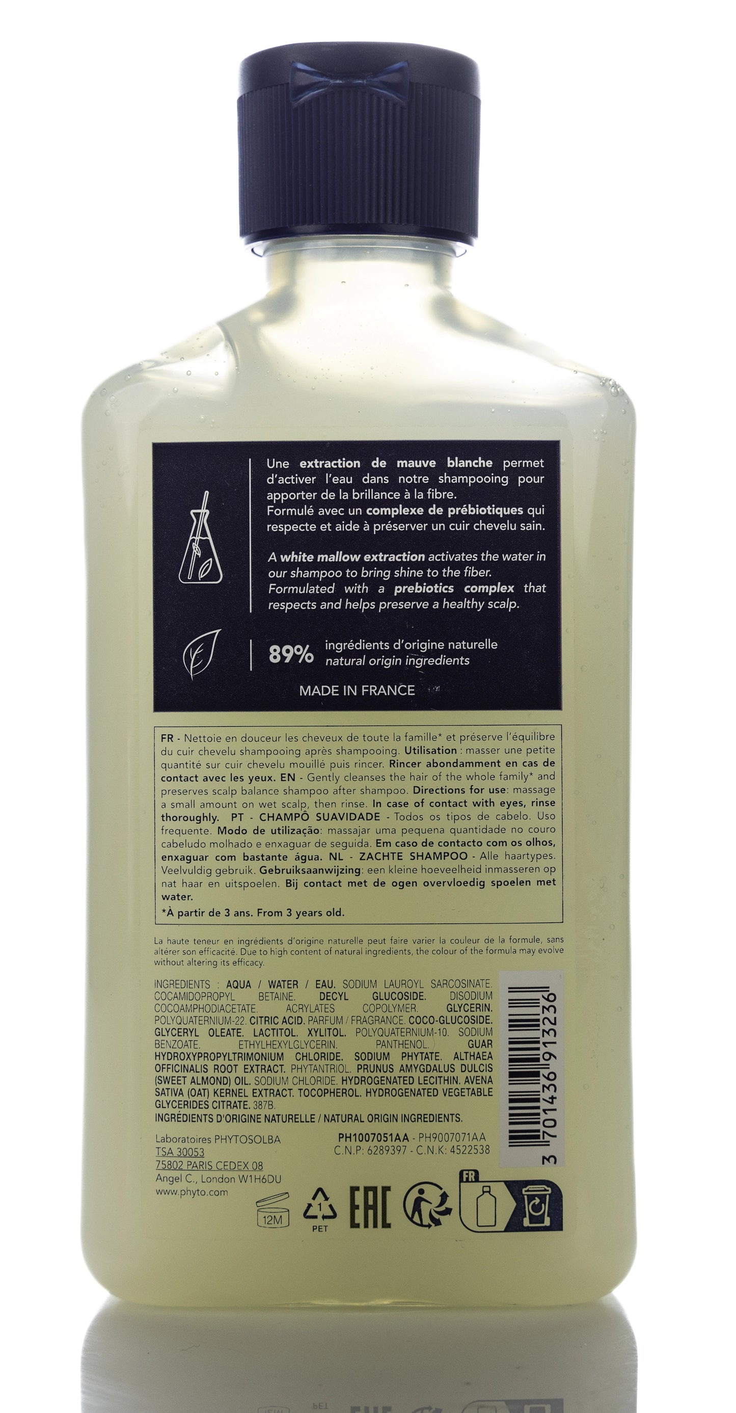 Phyto Softness Shampoo 250 Ml