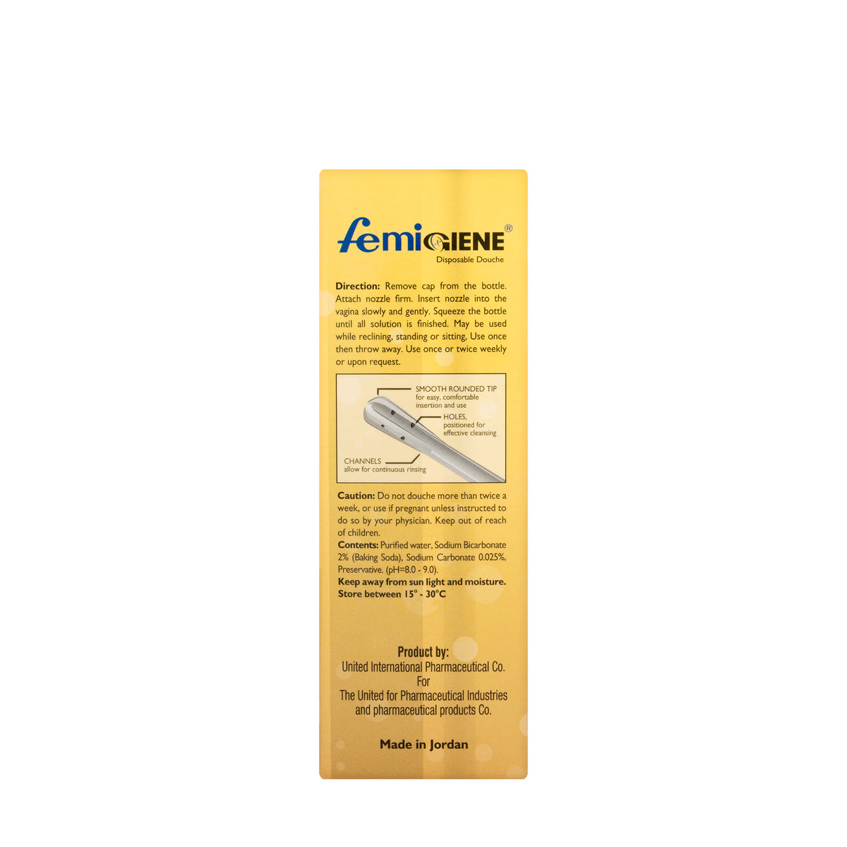 Femigiene Baking Soda Vaginal Douche 150Ml 2 pieces