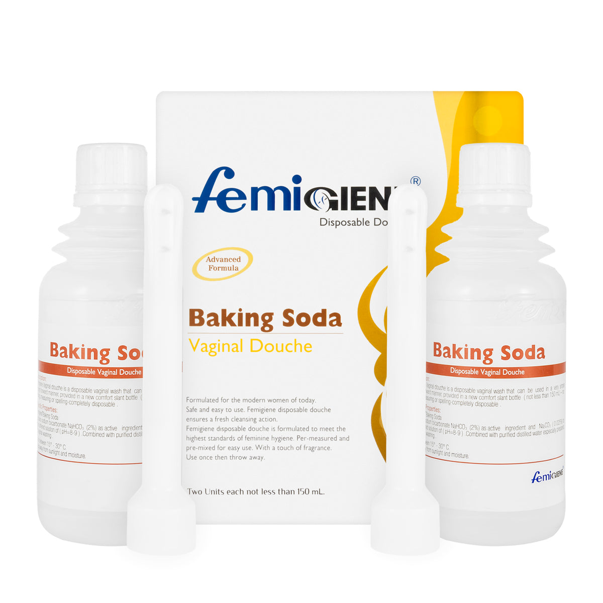 Femigiene Baking Soda Vaginal Douche 150Ml 2 pieces