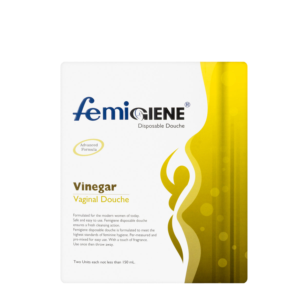 Femigiene Vinegar Vaginal Douche 150Ml 2 pieces
