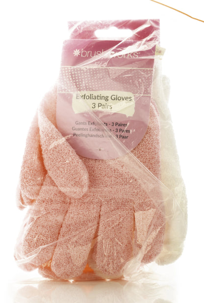Brushworks Exfoliating Gloves 3 Pairs
