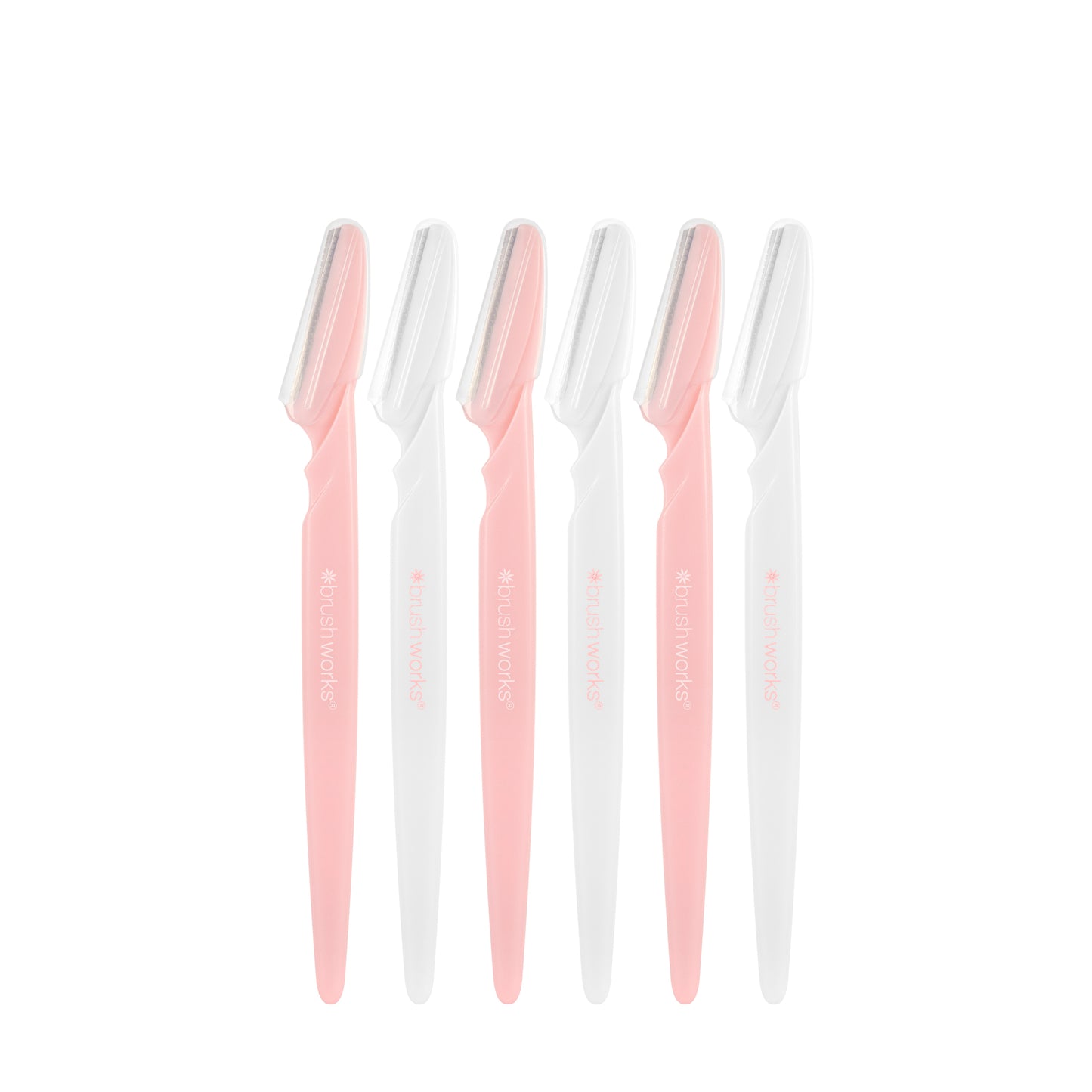 Brushworks Angled Dermaplaners 6 Pieces