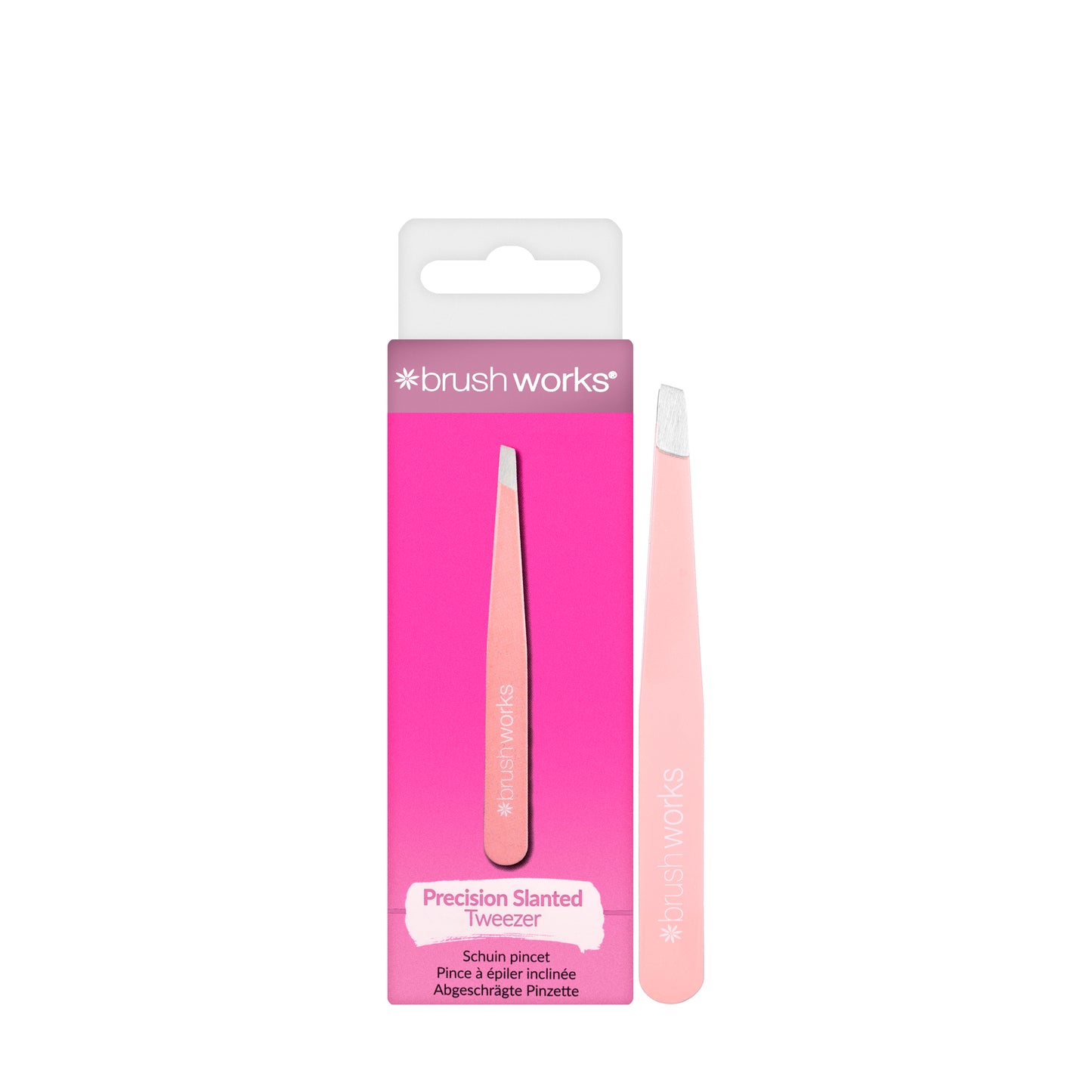 Brushworks Slanted Tweezer