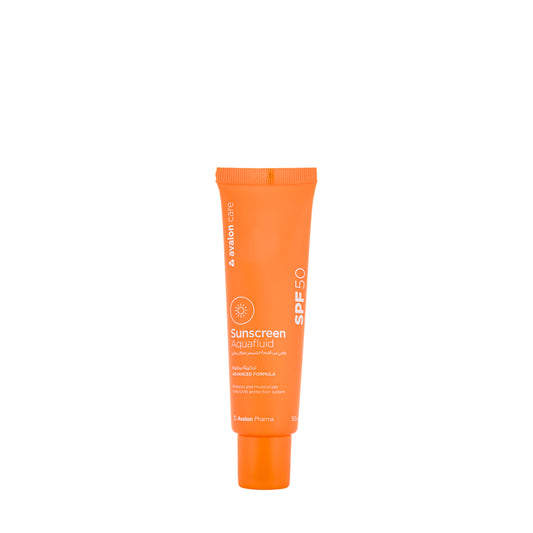 Avalon care Sunscren Spf50 Aqua Fluid 50 Ml
