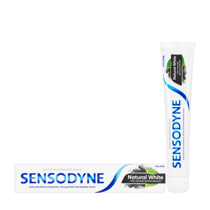 Sensodyne Natural White Charcoal Toothpaste 75ml