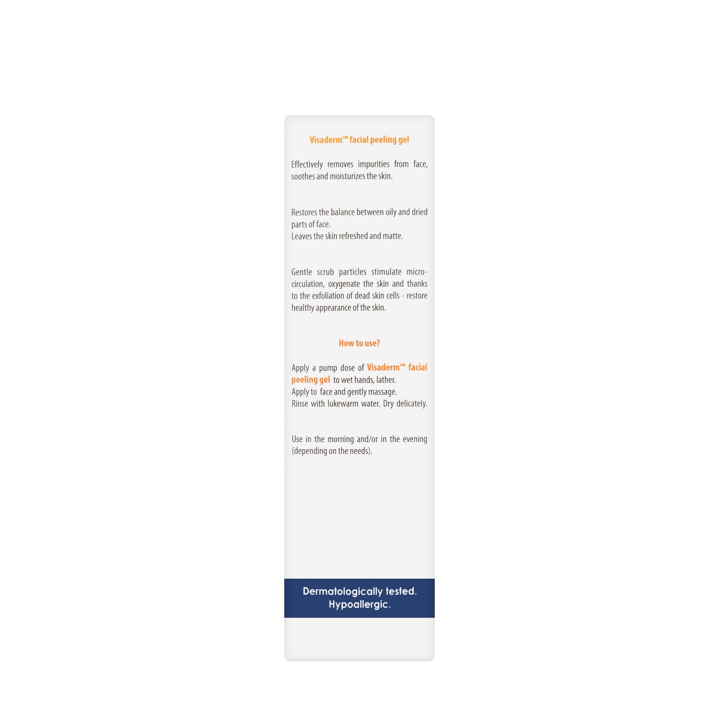 Pharmann Visaderm Facial Peeling Gel 200 Ml