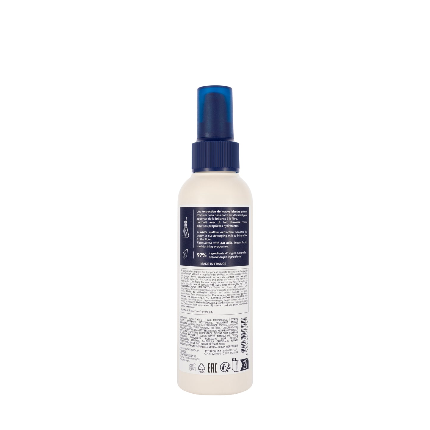 Phyto Softness Express Detangling Milk (Leave-In) 150 Ml