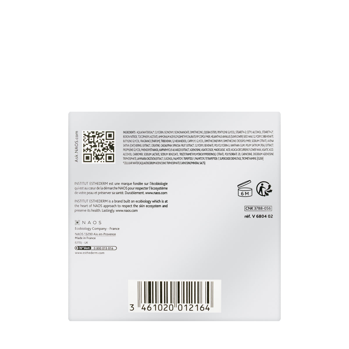 Esthederm Lift and Repair Absolute Smoothing Cream 50 Ml