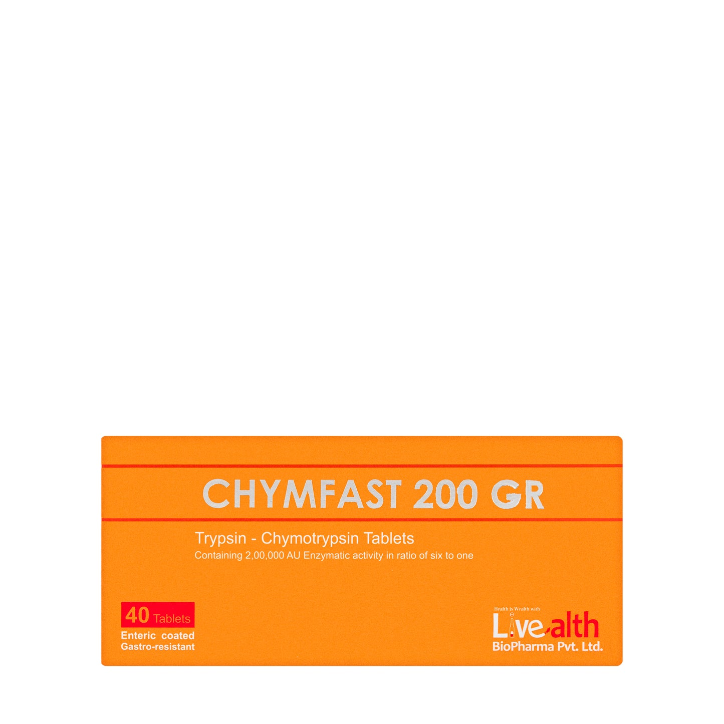Chymfast 200 gm 40 Tablets