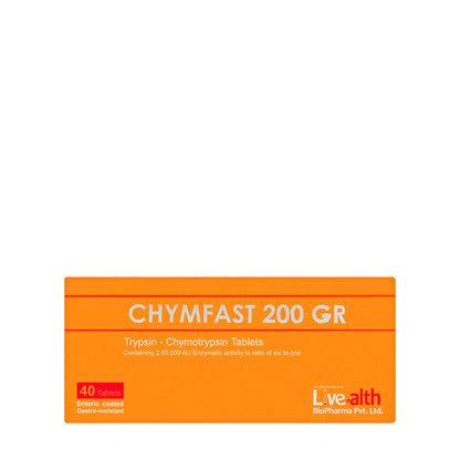 Chymfast 200 gm 40 Tablets