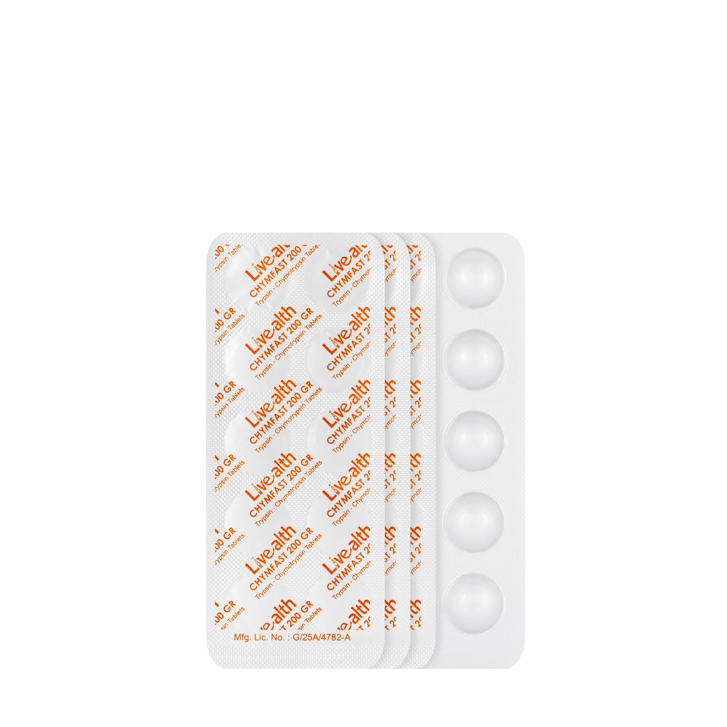 Chymfast 200 gm 40 Tablets