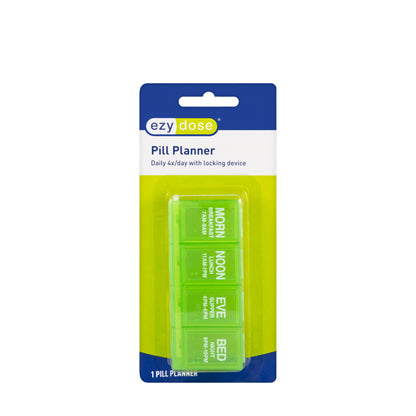 Ezy Dose Pill Planner Daily 4X [67800]