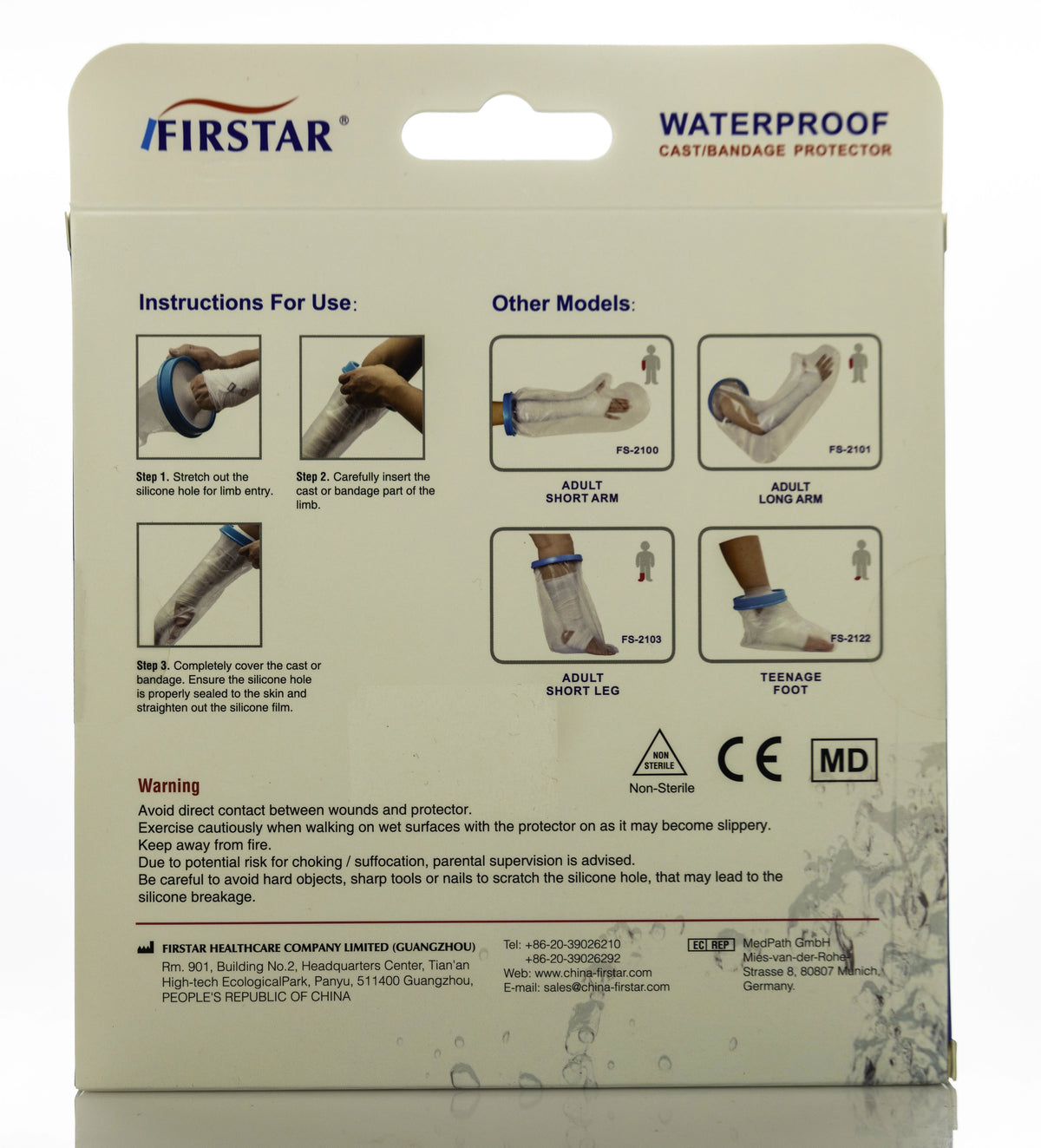 Firstar Cast Protector Teenage Arm Fs-2120