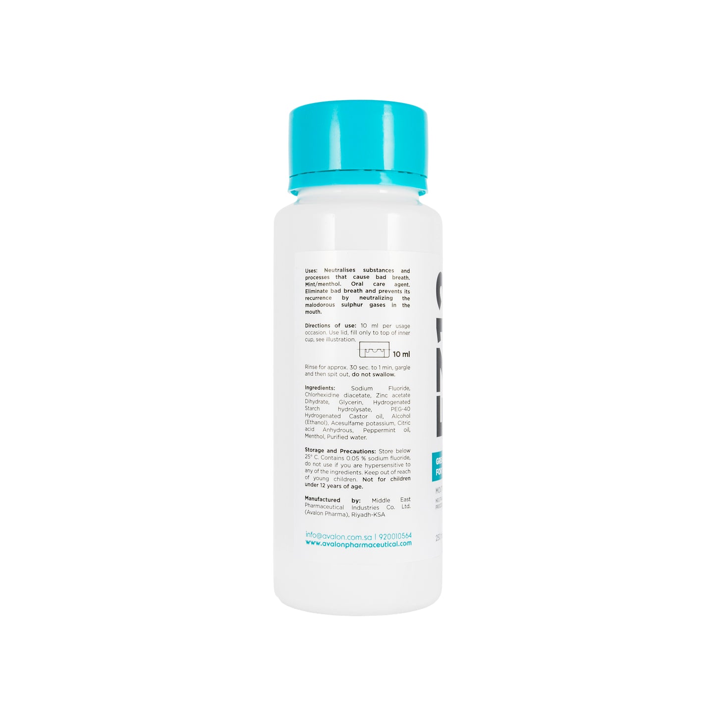 Avalon Ez12 Regular Mouthwash 250Ml