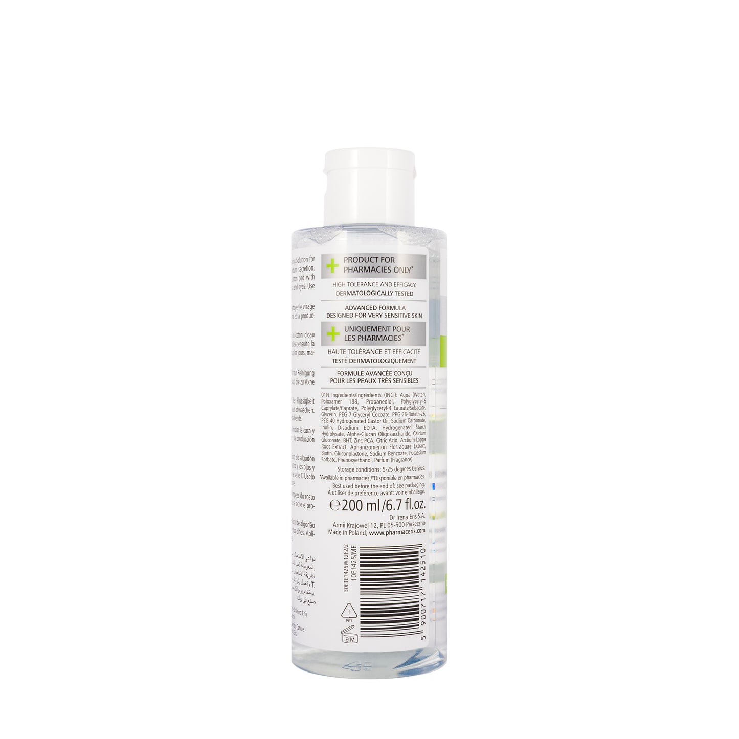 Pharmaceris T Sebo-Micellar Solution for Oily Skin 200 Ml