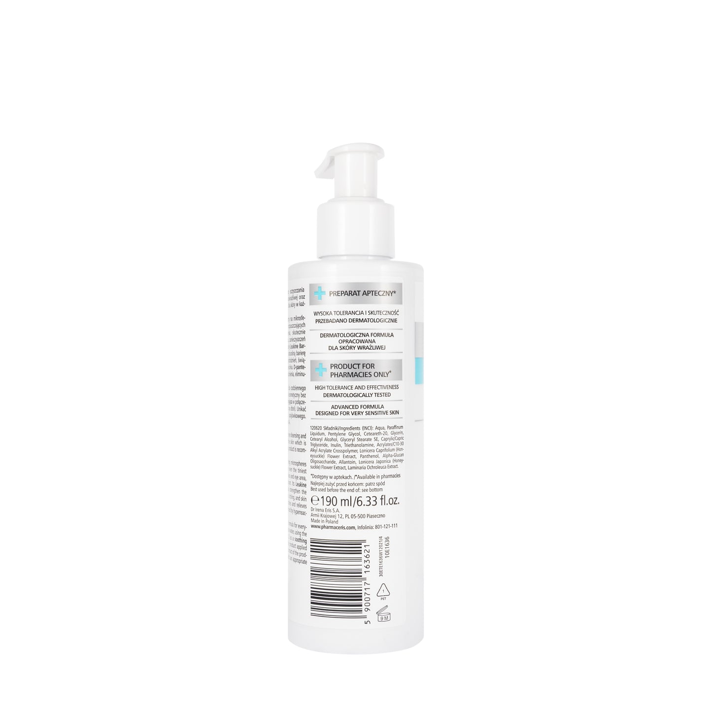 Pharmaceris A Puri-Sensimil Cleansing and Make-up Removing Milk 190 Ml
