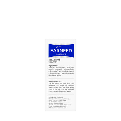 Earneed Soda Bicarb Ear Drops 15Ml
