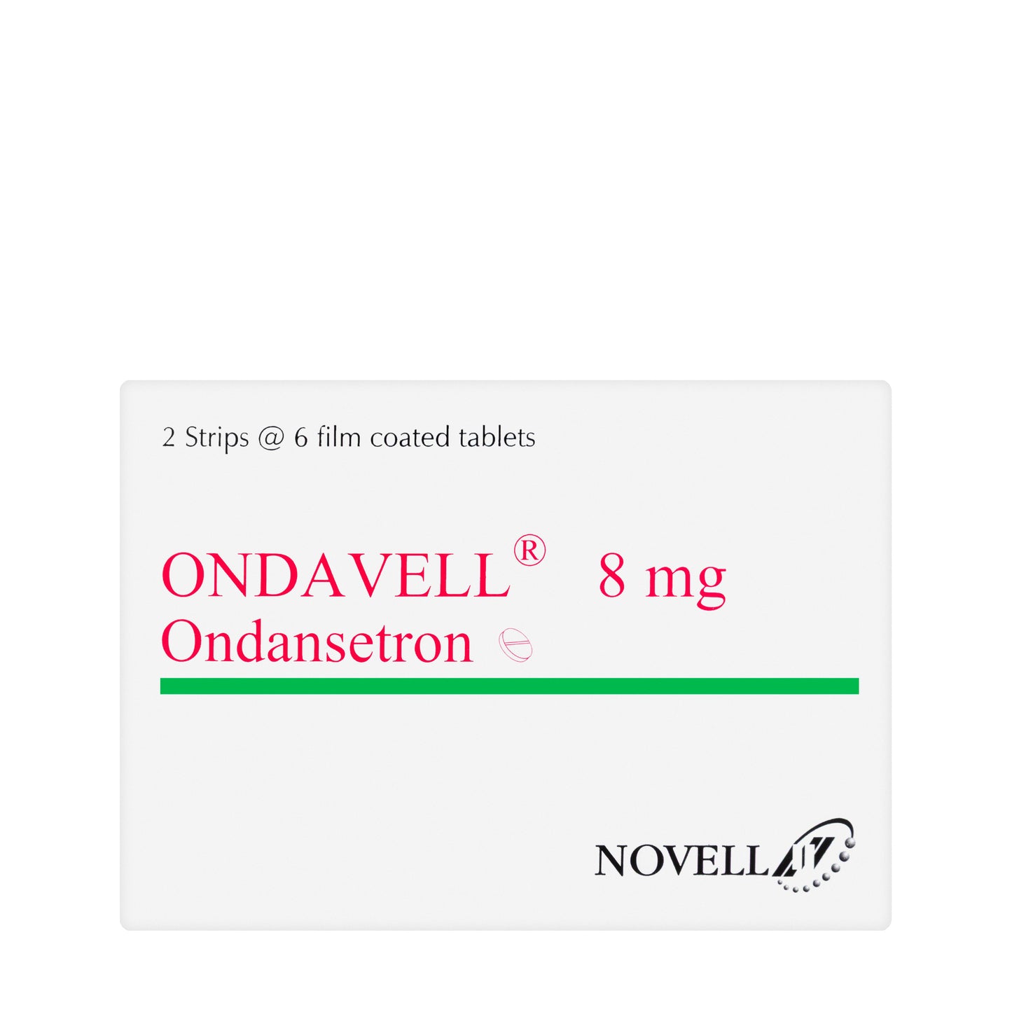 Ondavell 8Mg 12 Tablets