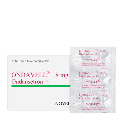 Ondavell 8Mg 12 Tablets