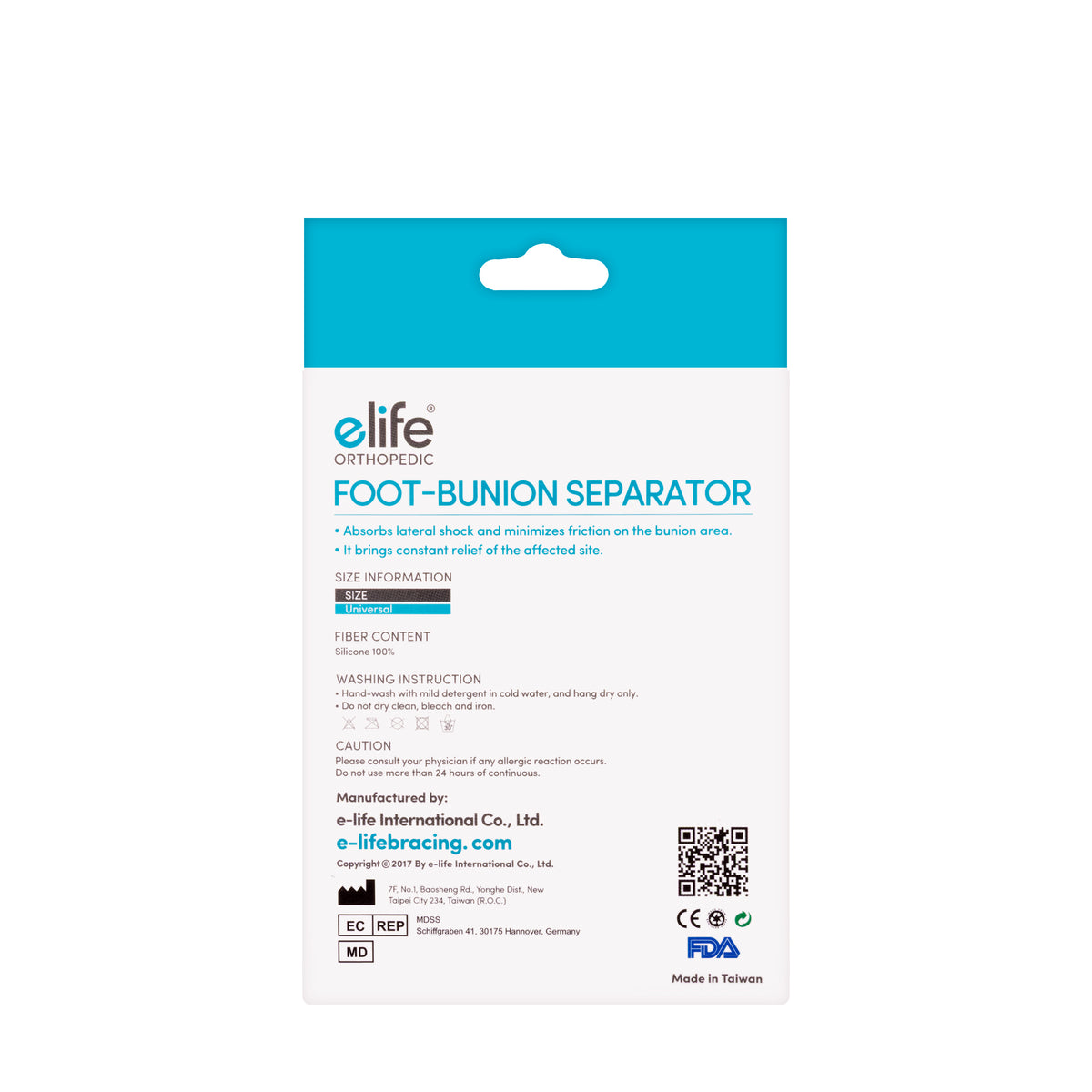 E-Life Foot-Bunion Separator [Universal size]