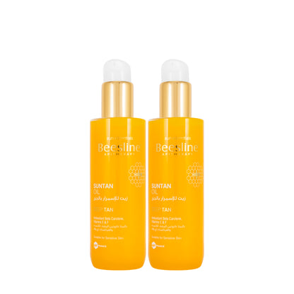 Beesline Sun Tan Oil Deep Tan 200 Ml 1+1 Offer Pack