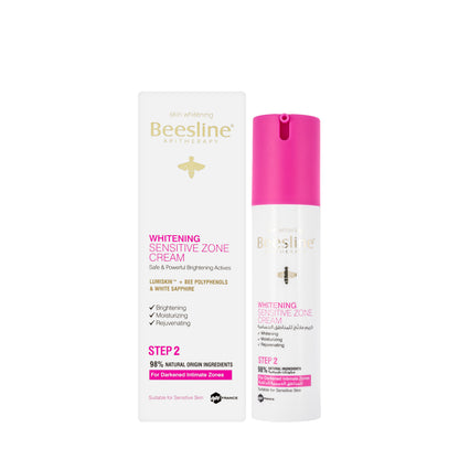 Beesline Whitening Sensitive Zone Cream 50 Ml+ Sensifresh Whitening Sensitive Zone Deodorant 150 Ml Offer Pack