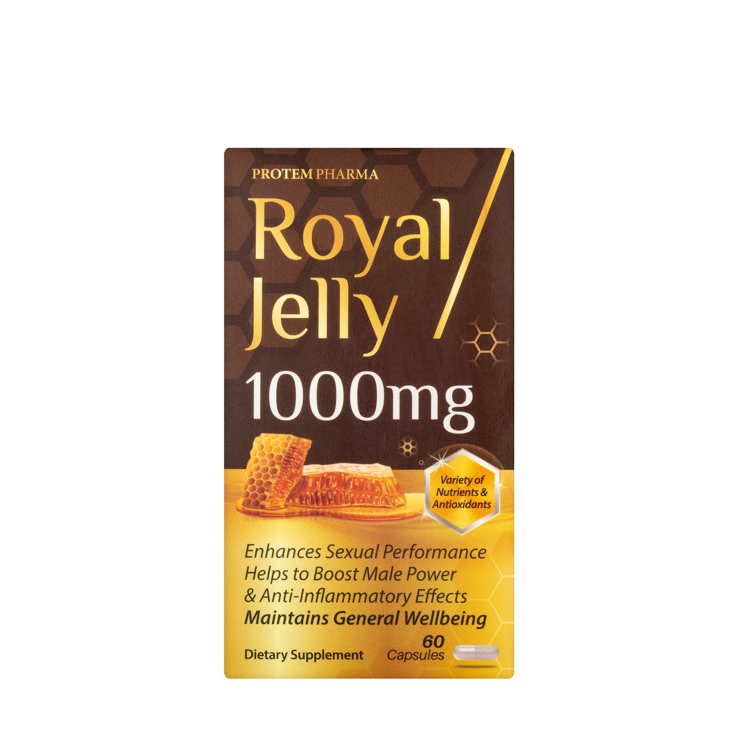 Protem Pharma Royal Jelly 1000mg 60Capsules