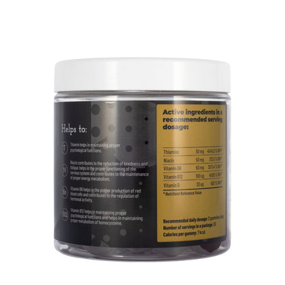 Med+ Gummies Premium B-Complex + Vitamin D 60 Gummies