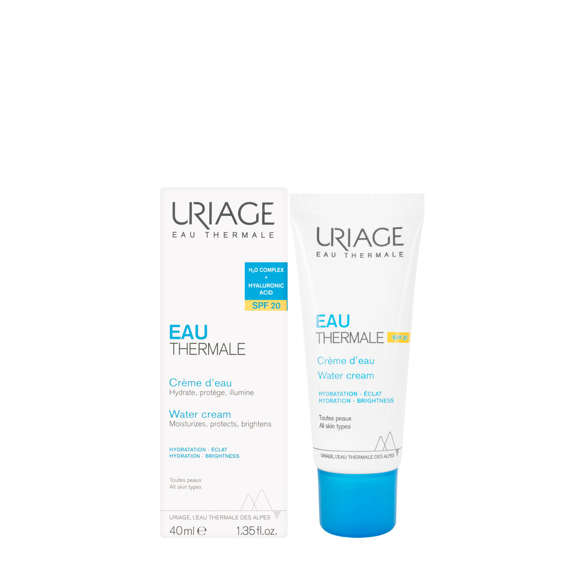 Uriage Eau Thermale Light Water Cream Spf20 40 Ml