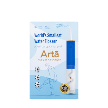 Arta Kids Blue Mini Water Flosser 80Psi