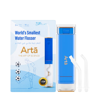 Arta Kids Blue Mini Water Flosser 80Psi