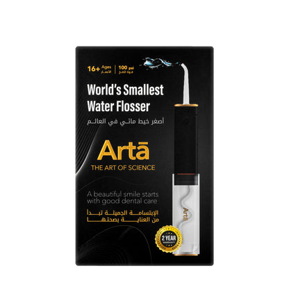 Arta Mini Water Flosser 100Psi Black [S]