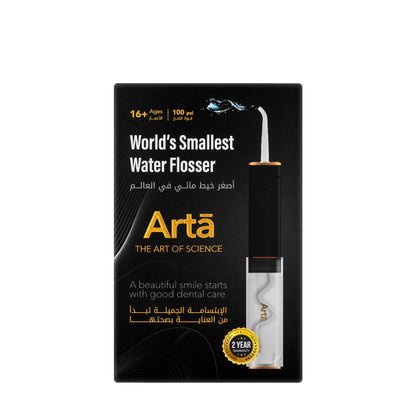 Arta Mini Water Flosser 100Psi Black [S]