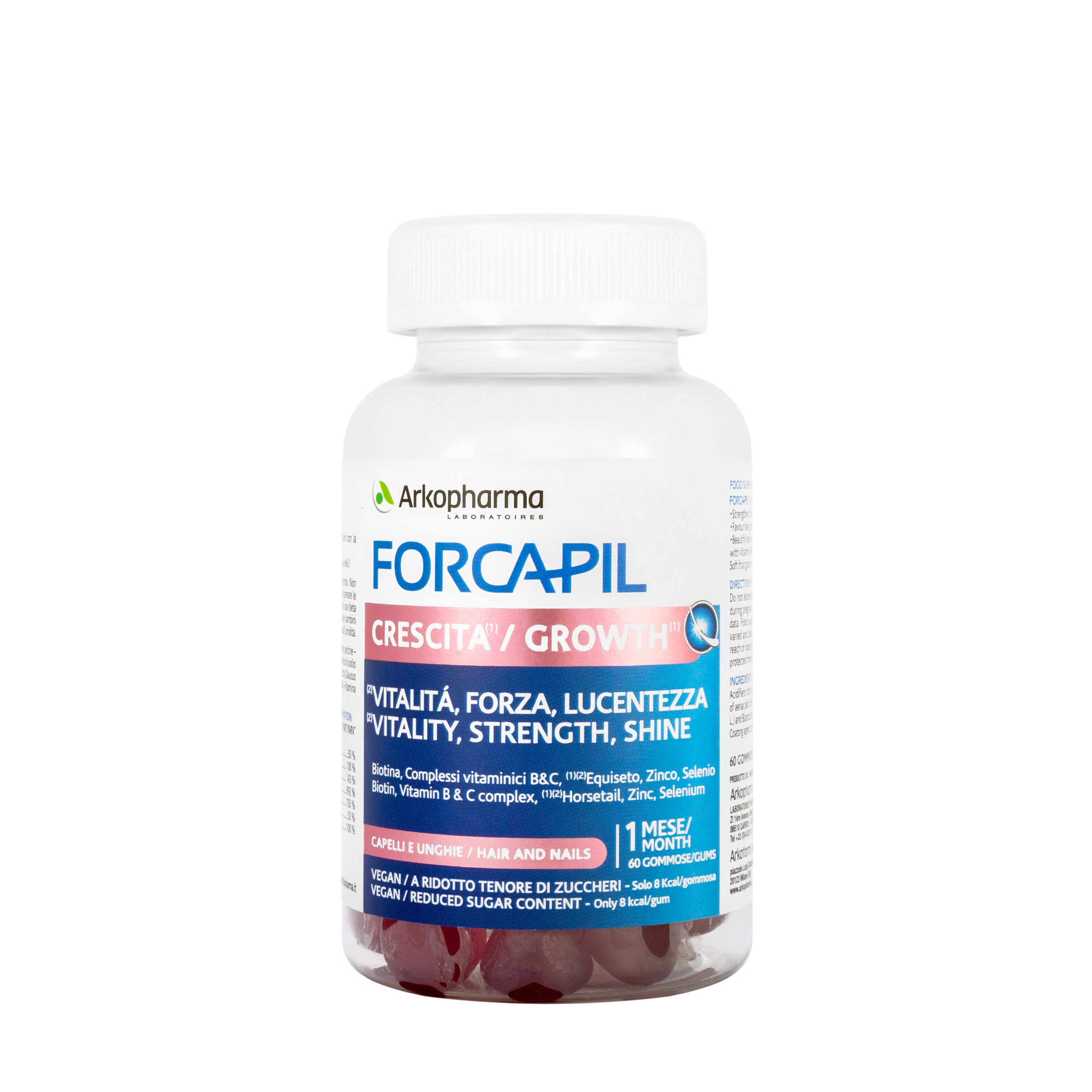 Arkopharma Forcapil Growth Hair & Nails 60 Gummies
