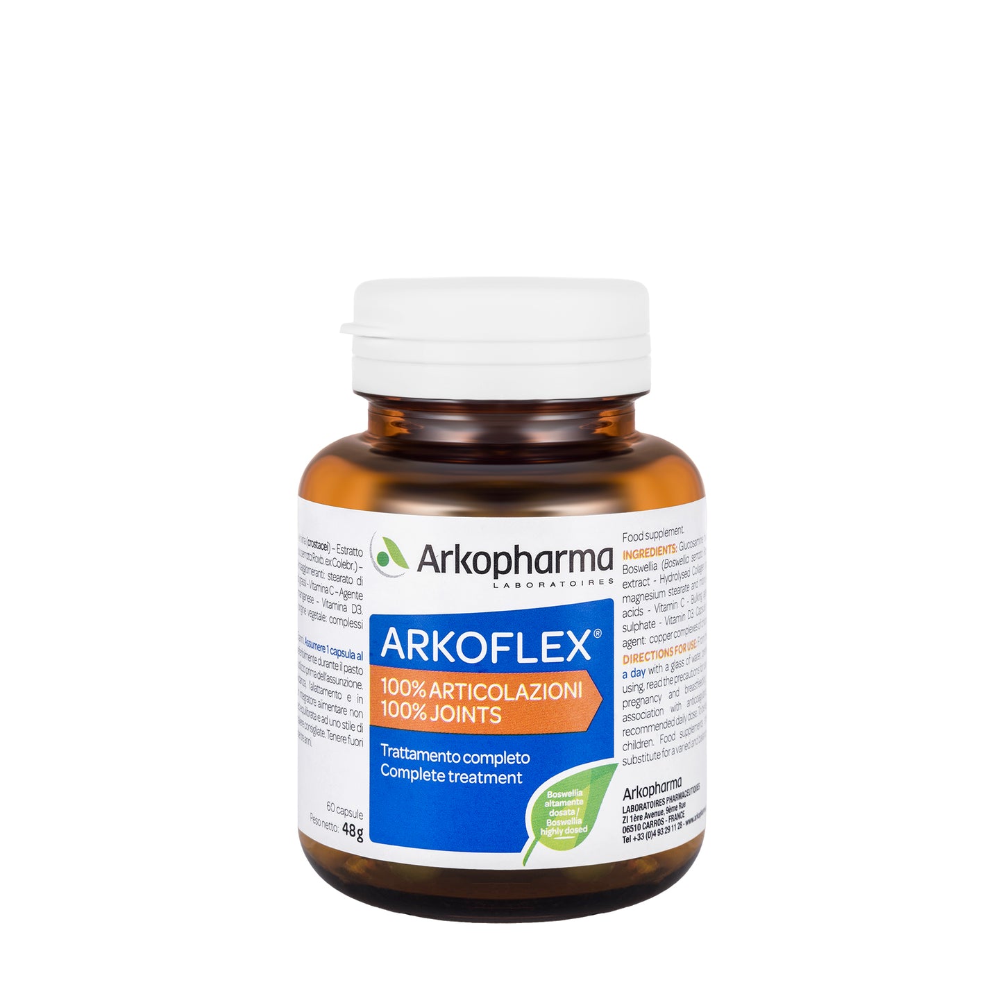 Arkopharma Arkoflex 100% Joints 60 Capsules
