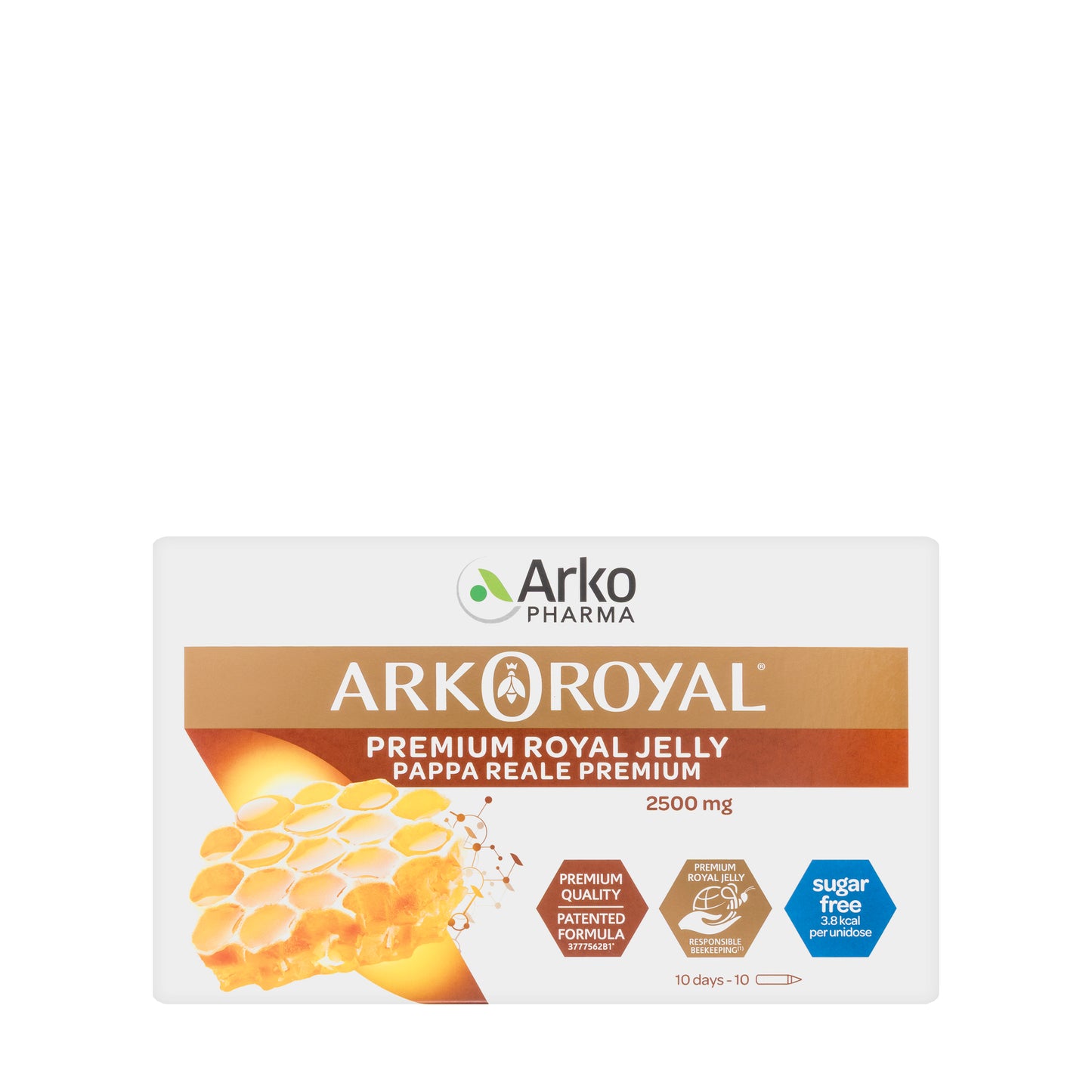 Arkopharma Arkoroyal Premium Royal Jelly2500 mg 10 Vials